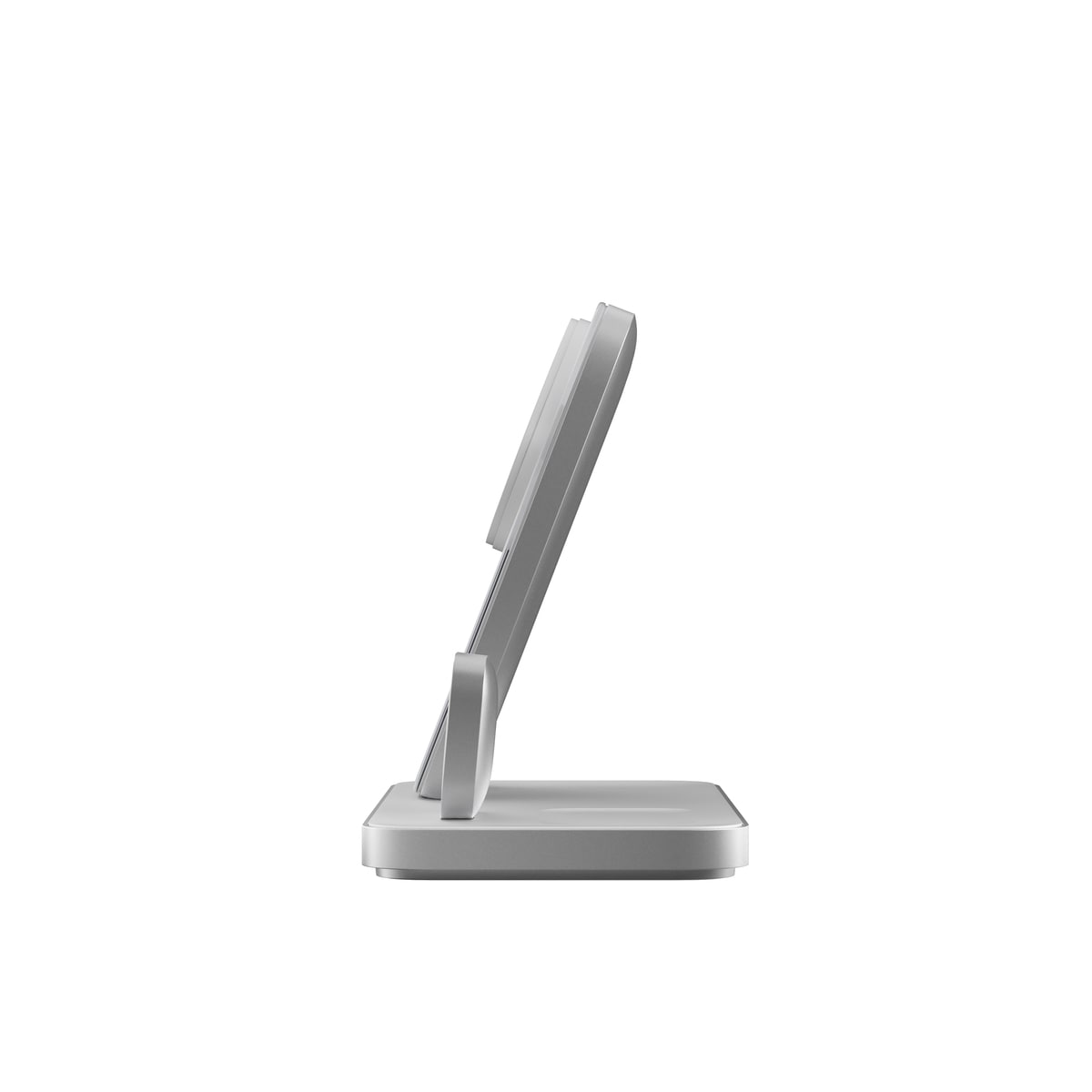 Laddningstation Stand One Max 3-in-1 Qi2 MagSafe, Silver