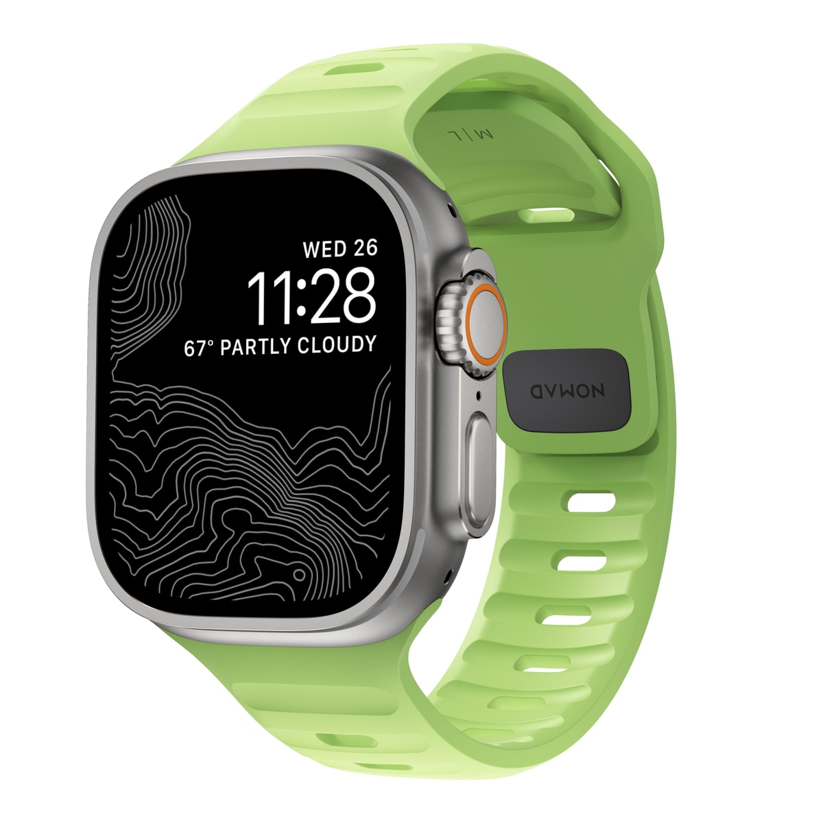 Apple Watch Ultra 49mm 2nd Gen Armband - Sport Band Grön
