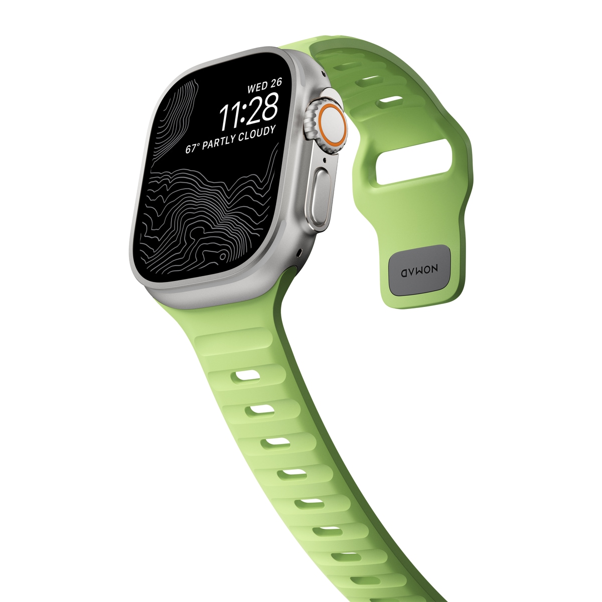 Apple Watch Ultra 49mm 2nd Gen Armband - Sport Band Grön