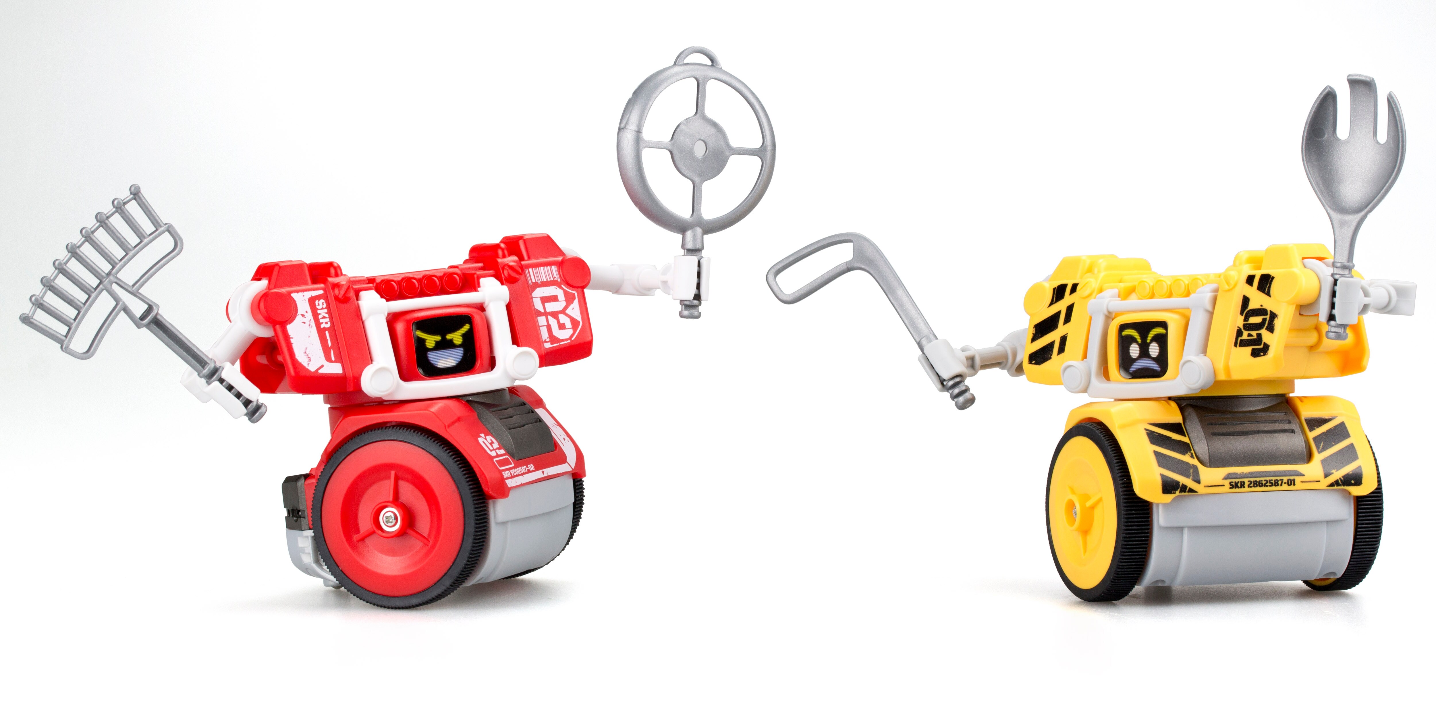 2-pack Rörelsestyrda robotar Street Kombat