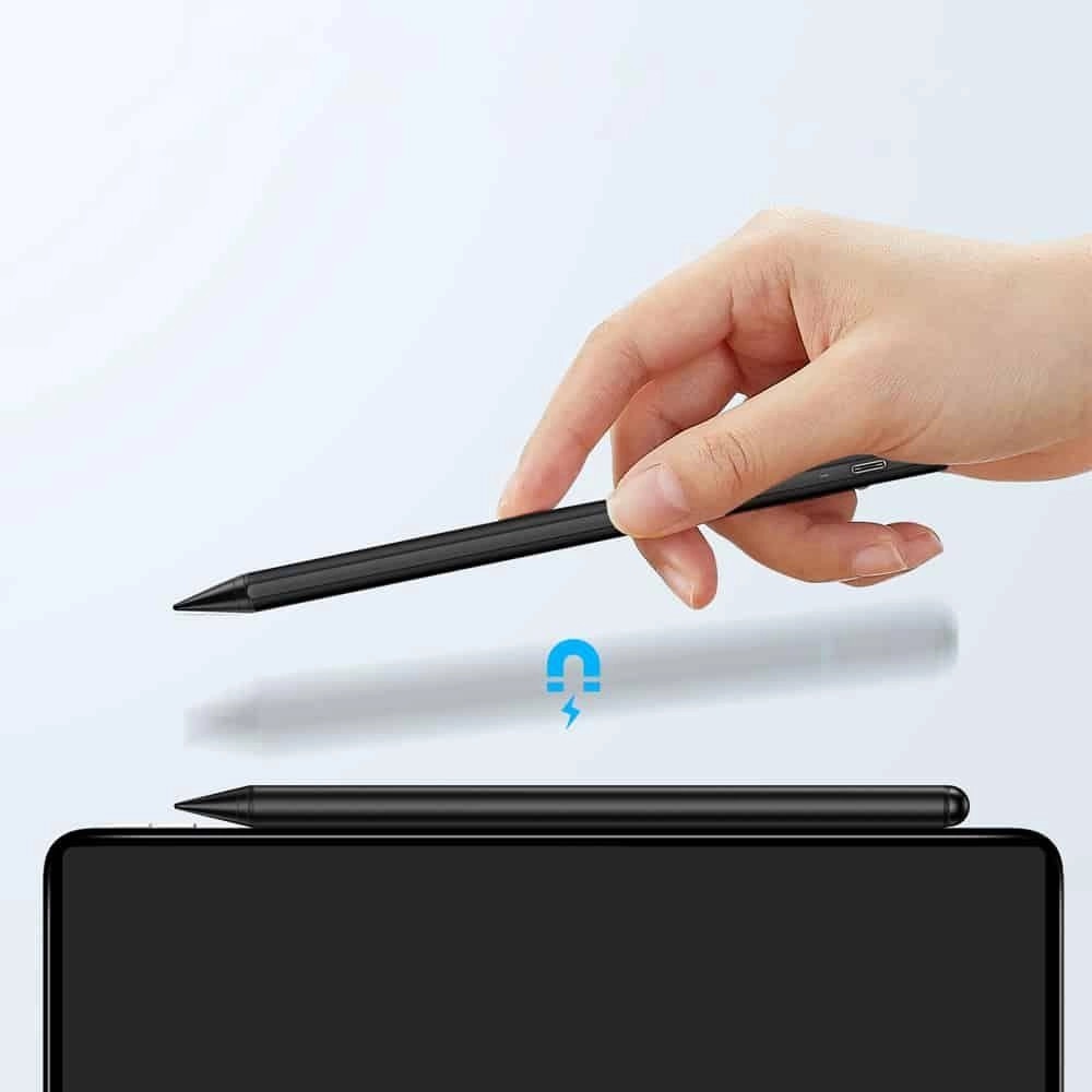 Stylus Magnetisk & digital Touch-Penna för iPad, svart