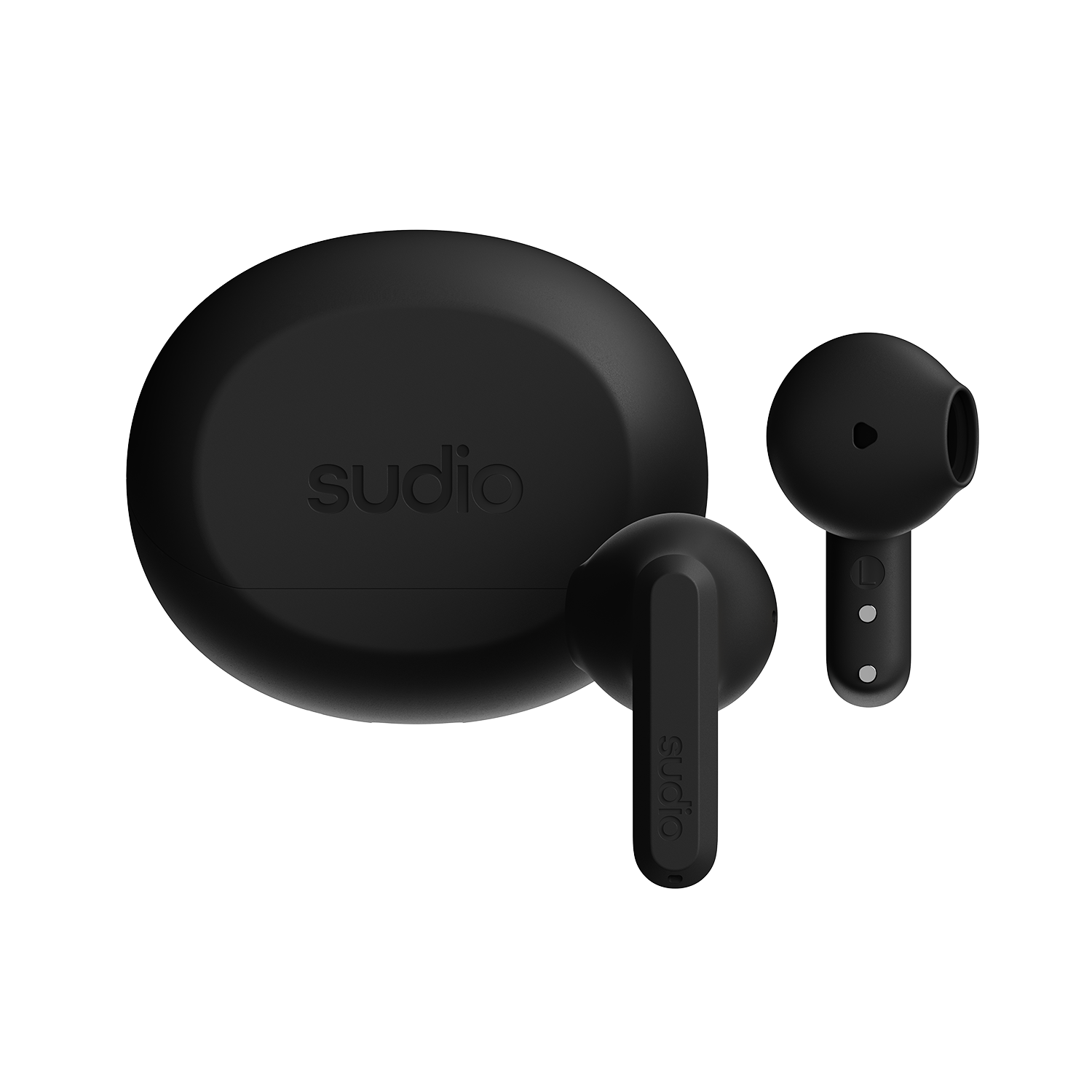 A3 Trådlösa In-ear hörlurar Svart
