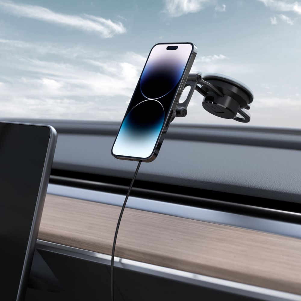 OneTap Pro 3 MagSafe-billaddare, svart