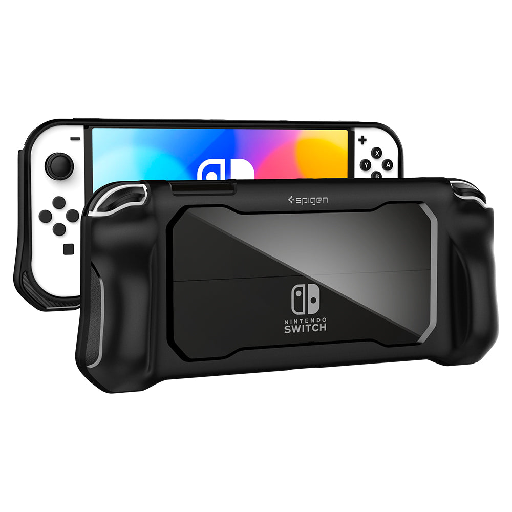 Nintendo Switch OLED Rugged Armor-skal, Black