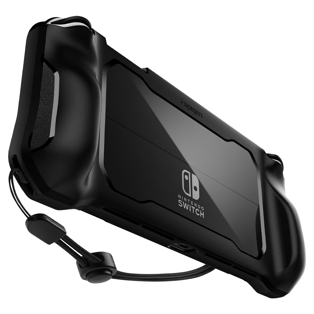 Nintendo Switch OLED Rugged Armor-skal, Black