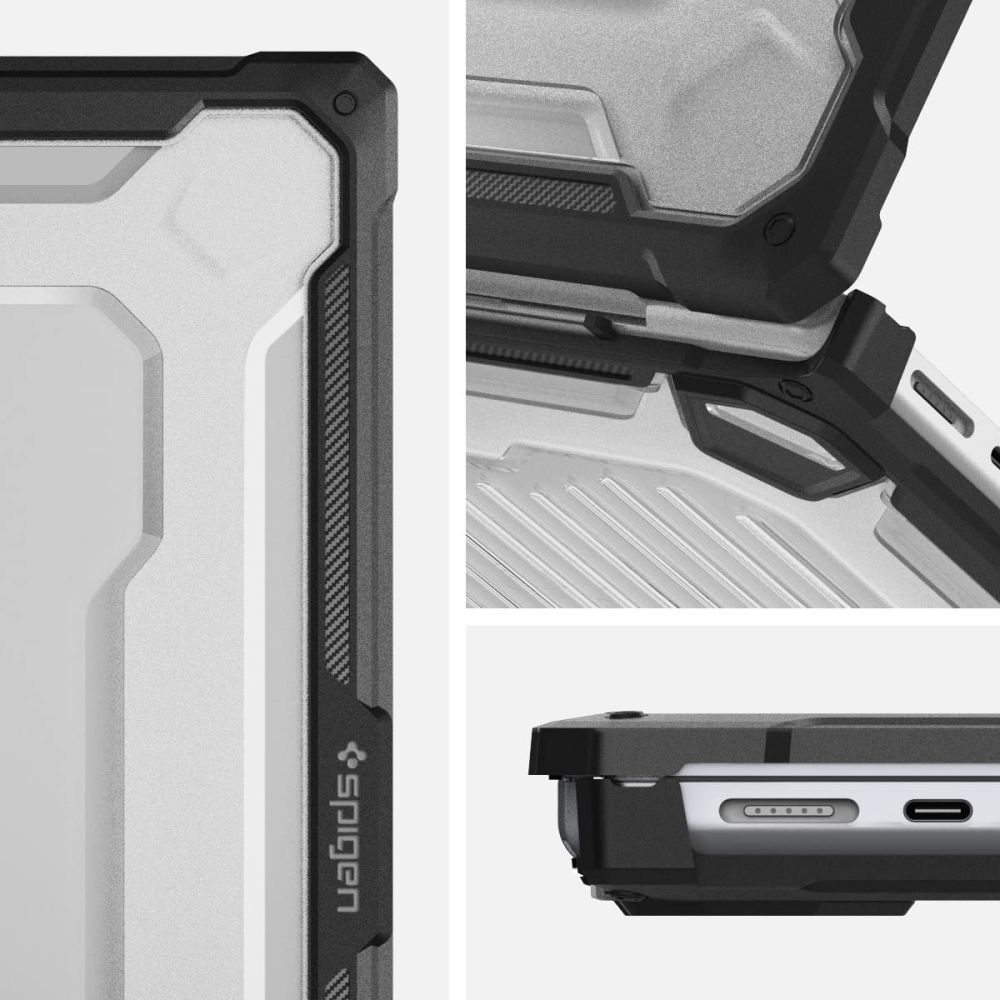 MacBook Pro 14" 2021-2022 Rugged Armor-skal, Black