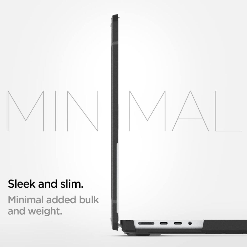 MacBook Pro 14" 2021-2022 Rugged Armor-skal, Black