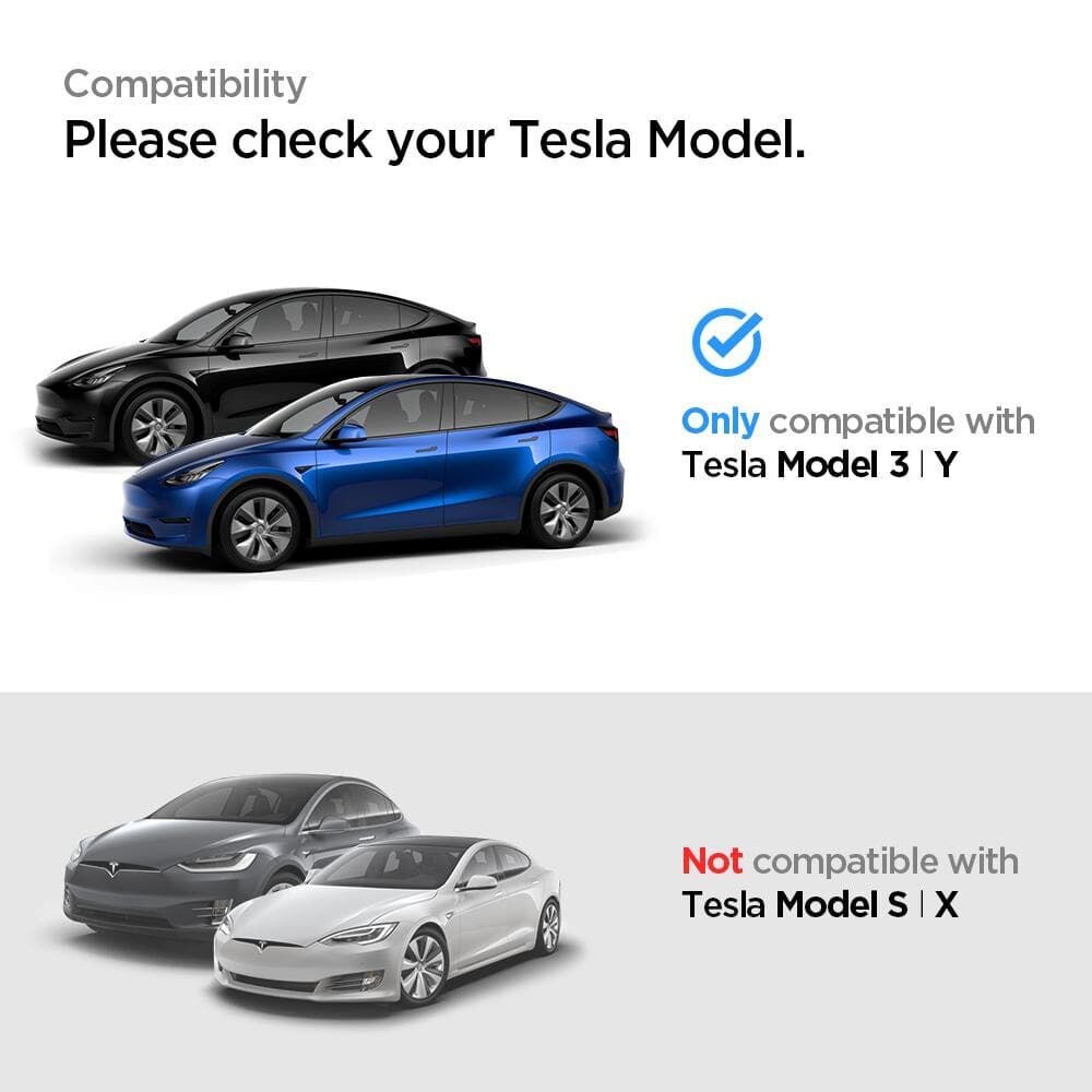 Tesla Model Y/3 Skärmskydd GLAS.tR EZ Fit Anti-Glare