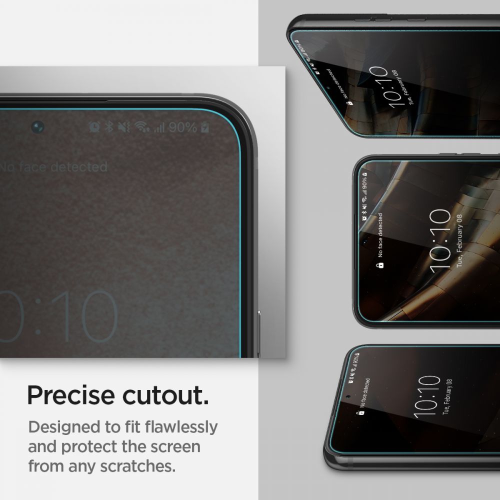 Samsung Galaxy S23 Plus Skärmskydd med installationsram (2-pack) GLAS.tR EZ Fit