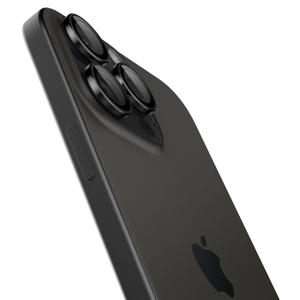 iPhone 16 Pro EZ Fit Linsskydd (2-pack), Svart