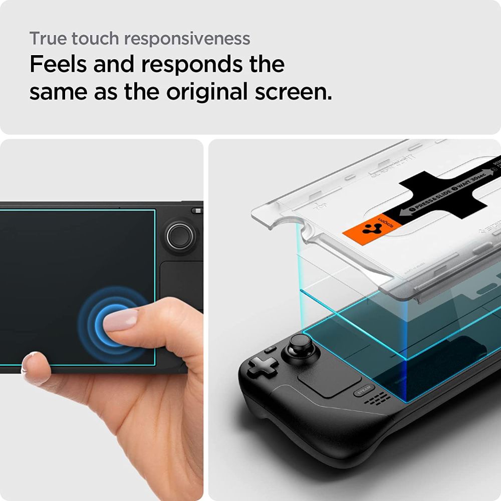 Steam Deck Screen Protector GLAS.tR EZ Fit