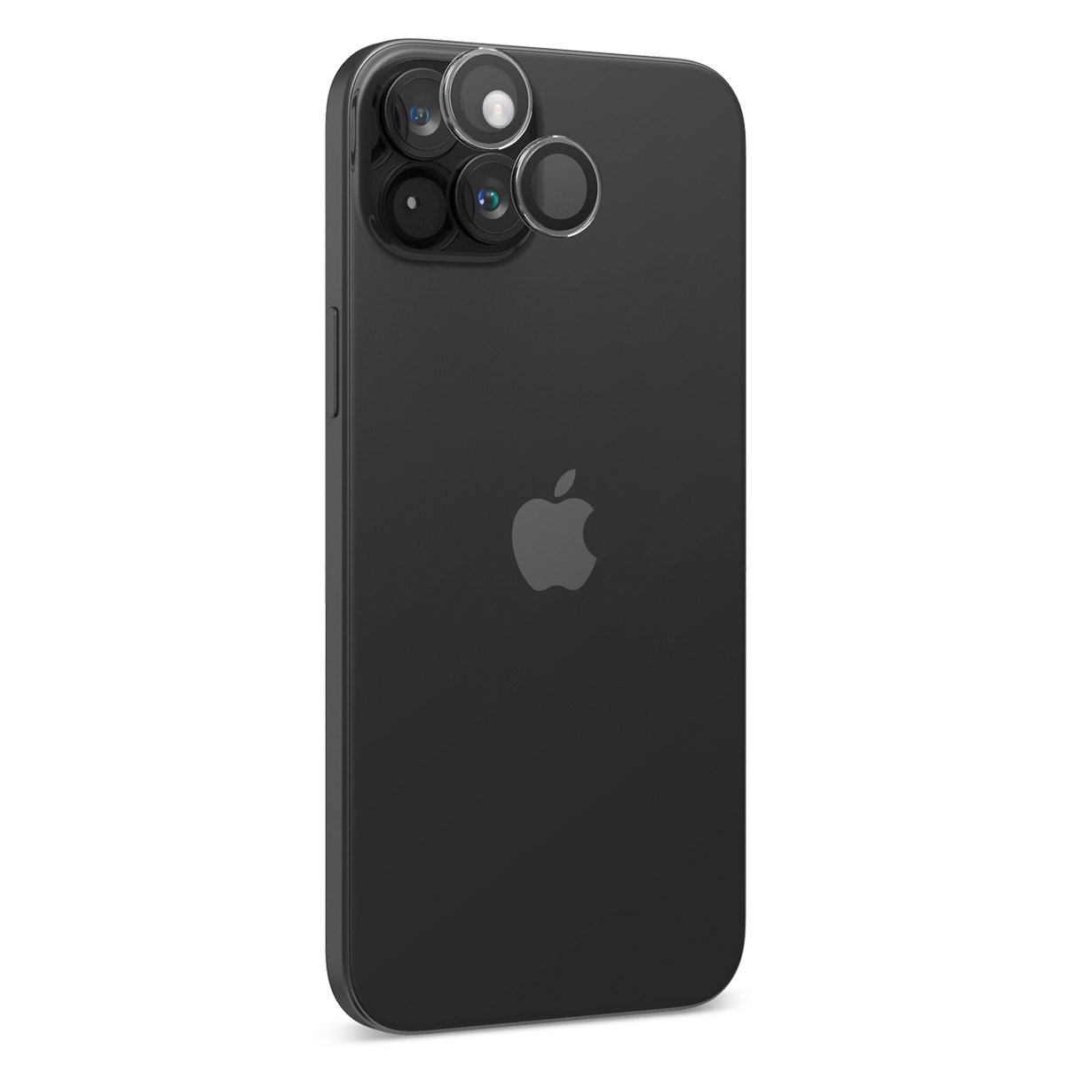 iPhone 15 EZ Fit Linsskydd (2-pack), svart