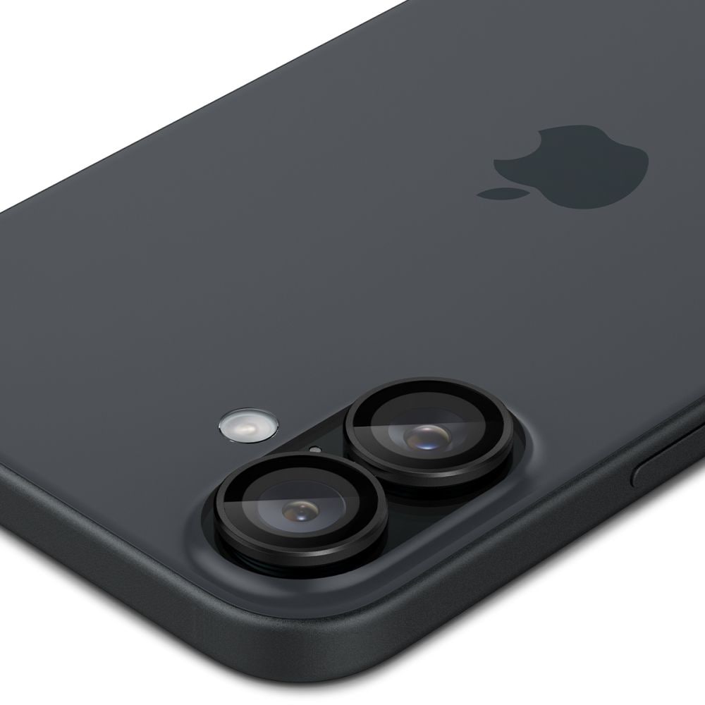 iPhone 16 EZ Fit Linsskydd (2-pack), Svart