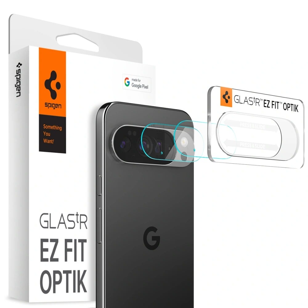 Google Pixel 10 Pro EZ Fit Linsskydd (2-pack), Genomskinlig