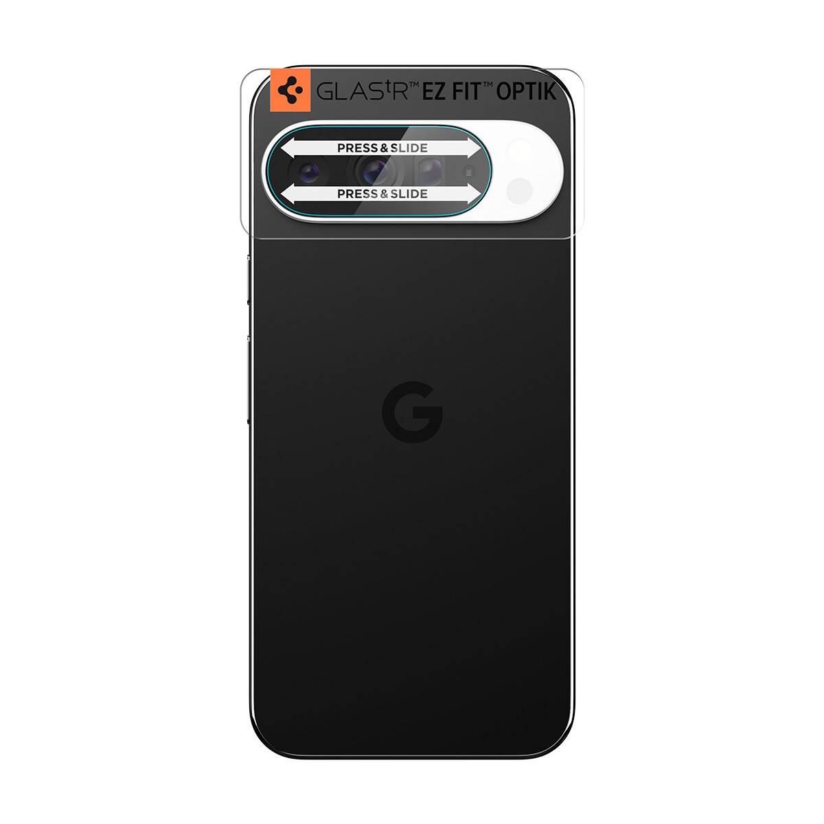 Google Pixel 10 Pro EZ Fit Linsskydd (2-pack), Genomskinlig