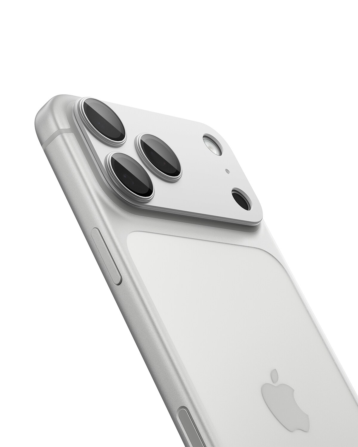 iPhone 17 Pro EZ Fit Kameraskydd - Optik Pro XL, Silver