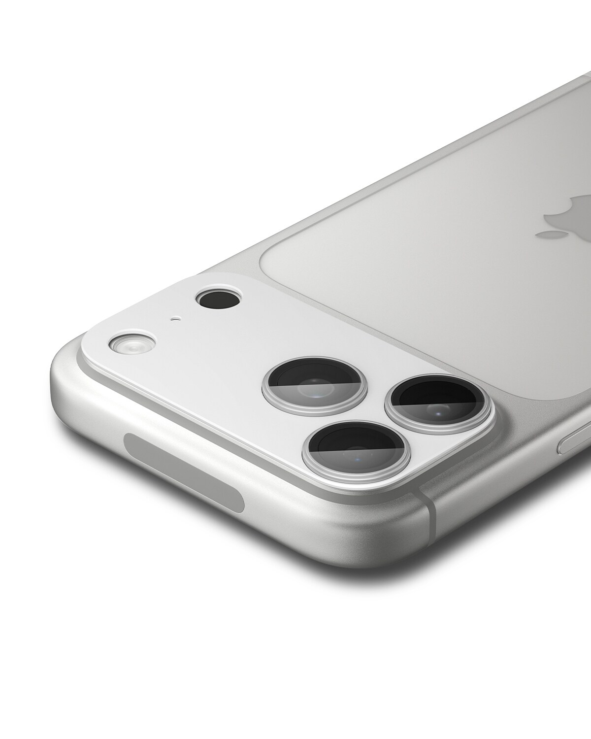 iPhone 17 Pro EZ Fit Kameraskydd - Optik Pro XL, Silver