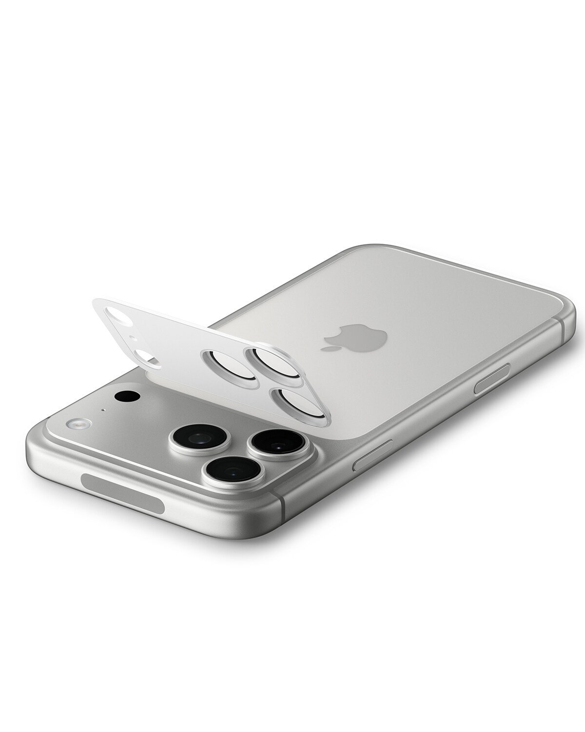 iPhone 17 Pro Max EZ Fit Kameraskydd - Optik Pro XL, Silver