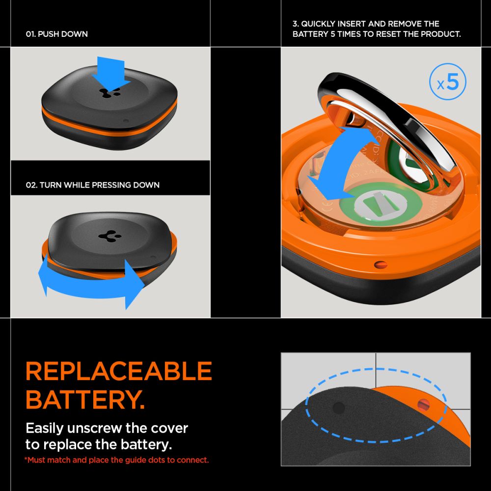 Bluetooth Tracker TagMe, Black