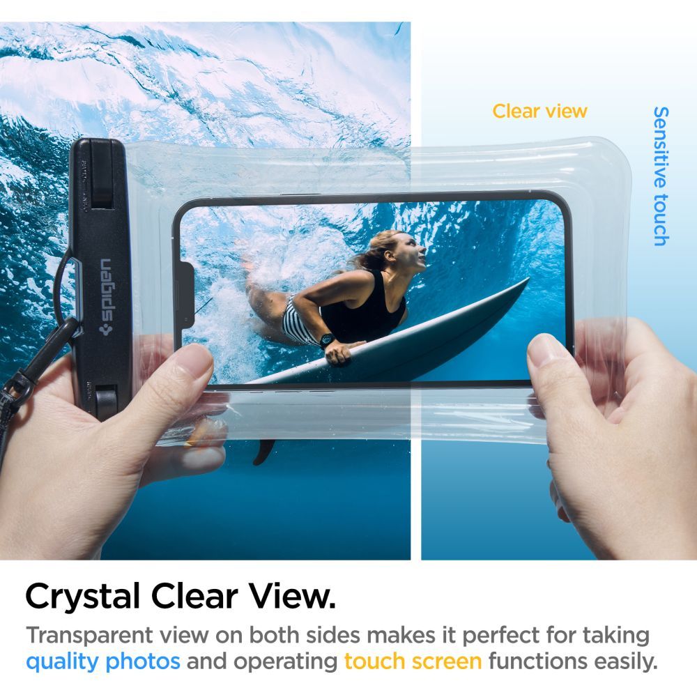 A610 Waterproof Float Case, Crystal Clear