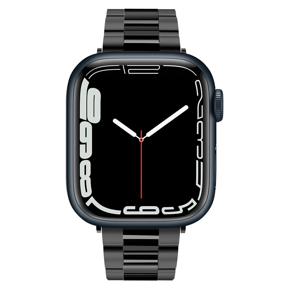 Apple Watch 41mm Series 8 Metallarmband Modern Fit, svart