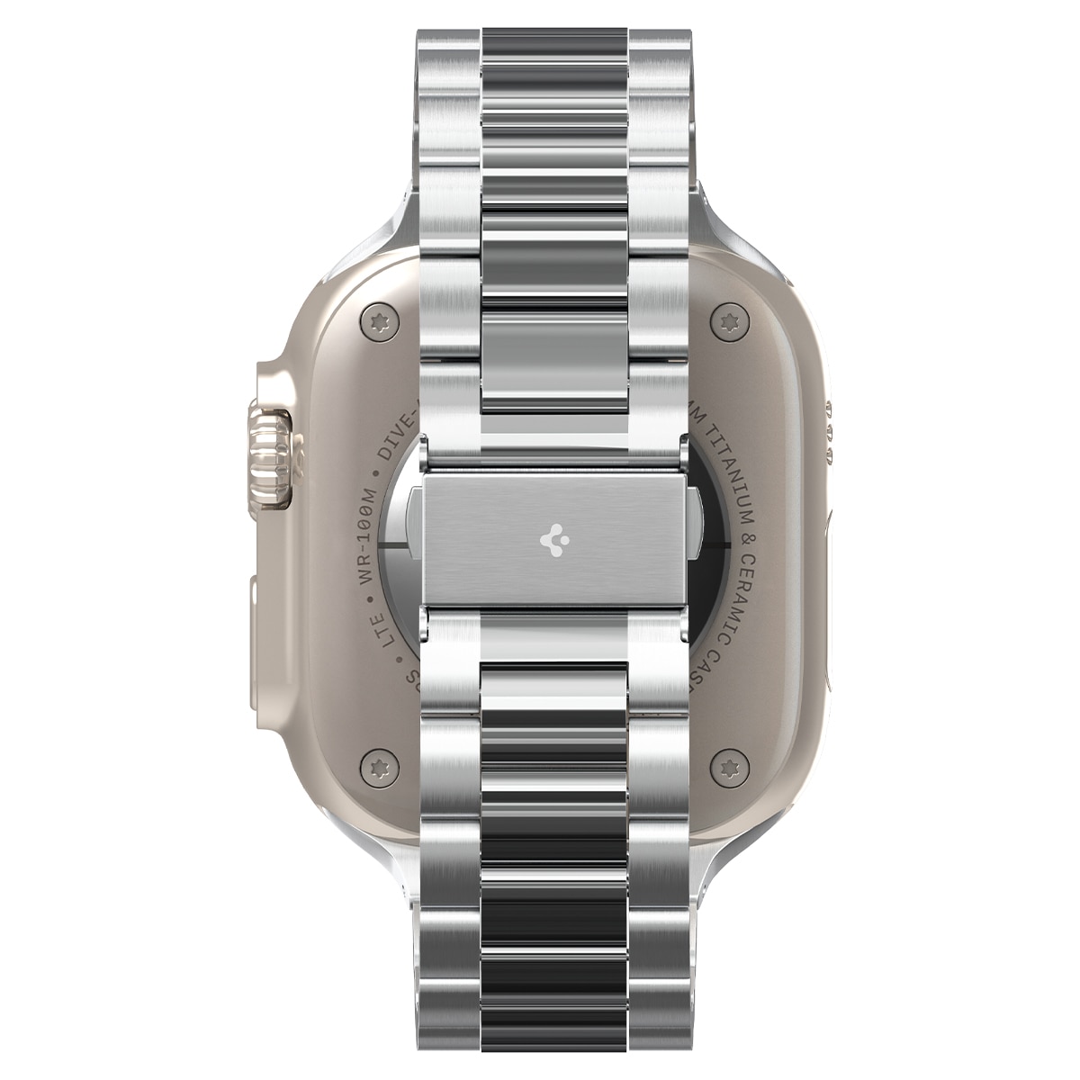 Apple Watch SE 44mm Metallarmband Modern Fit 316L, silver