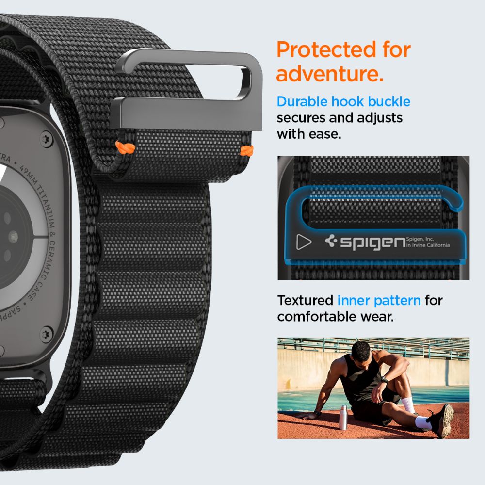 Apple Watch Series 8 45mm WBF1 armband Svart