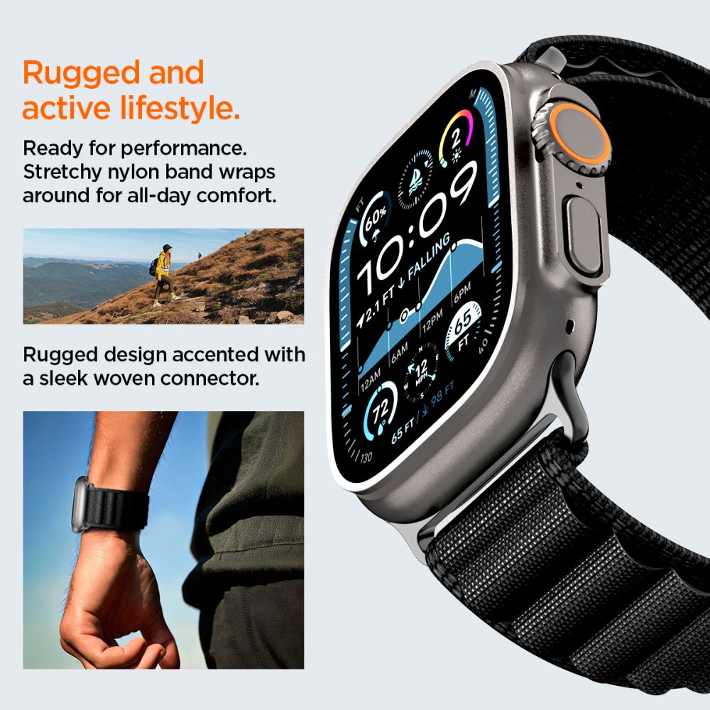 Apple Watch Series 8 45mm WBF1 armband Svart