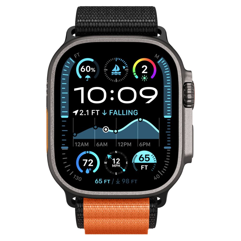 Apple Watch Series 7 45mm WBF1 armband Orange