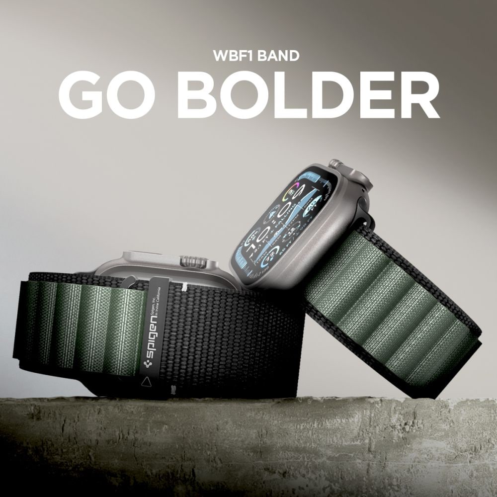 Apple Watch Series 8 45mm WBF1 armband Grön