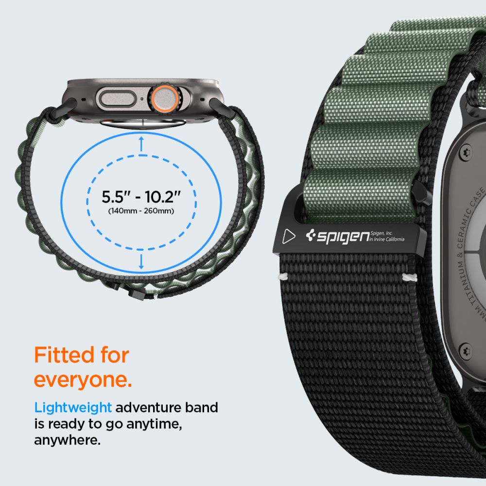 Apple Watch Series 8 45mm WBF1 armband Grön