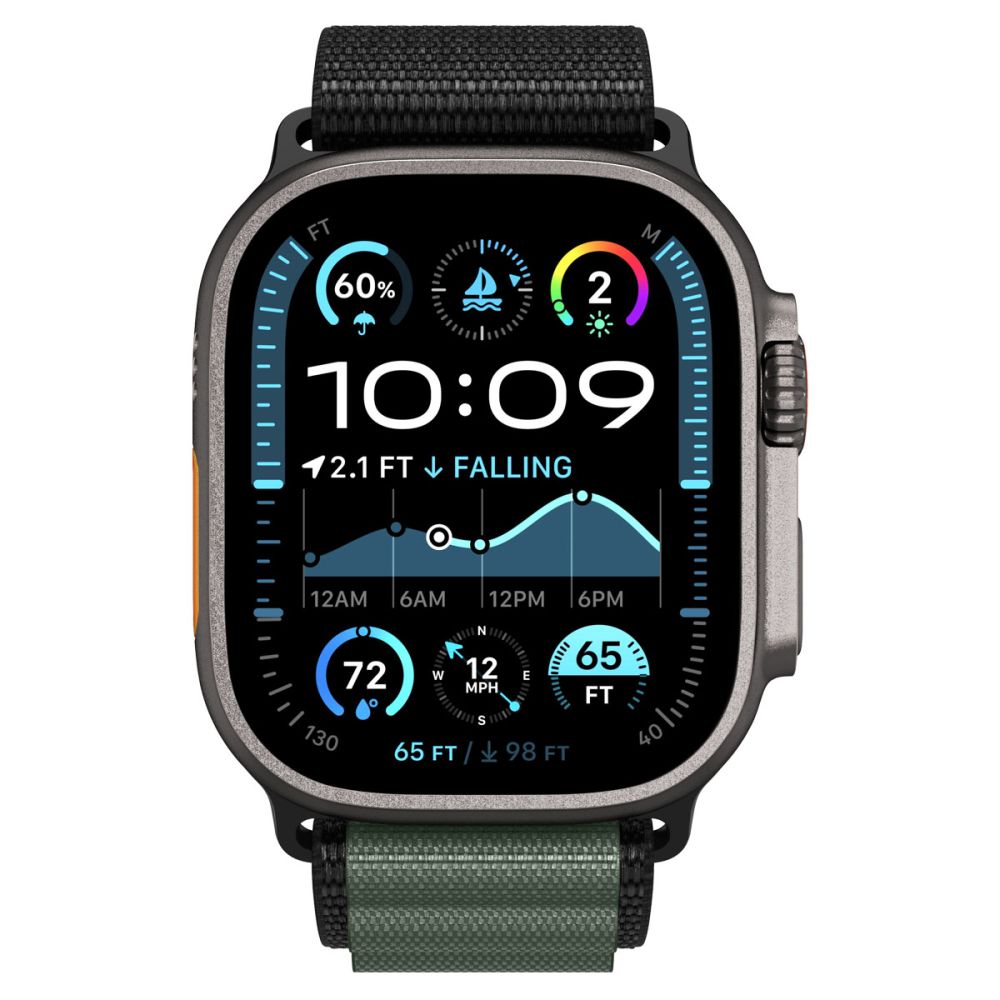 Apple Watch Series 8 45mm WBF1 armband Grön