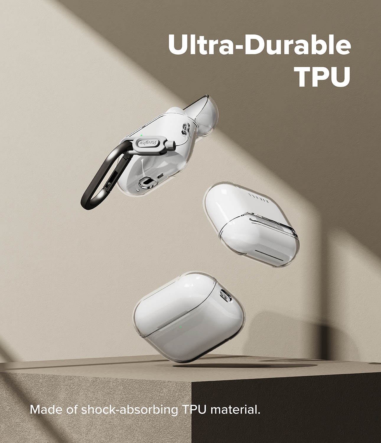 Apple AirPods Pro 3 Air Skal, Genomskinlig