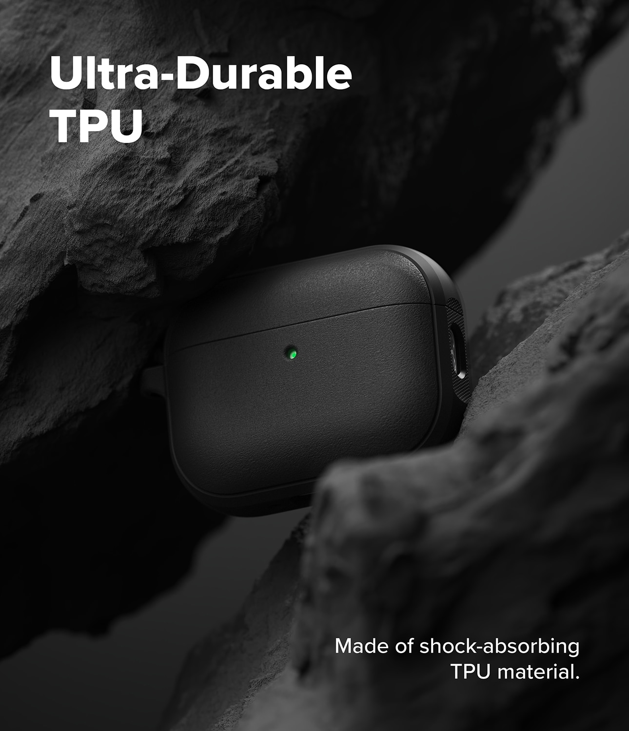 Apple AirPods Pro 3 Onyx MagSafe Skal, Svart