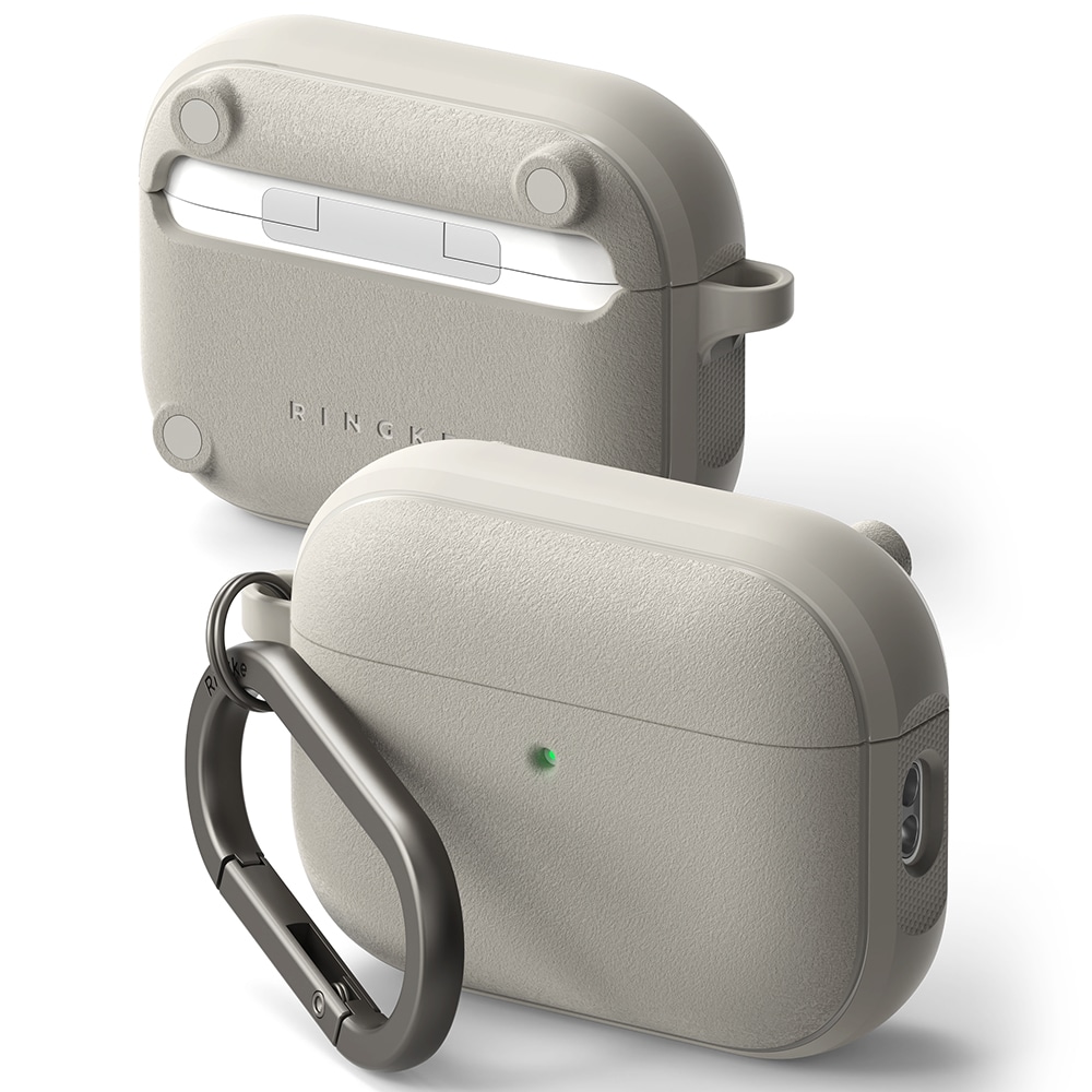 Apple AirPods Pro 3 Onyx MagSafe Skal, Warm Gray