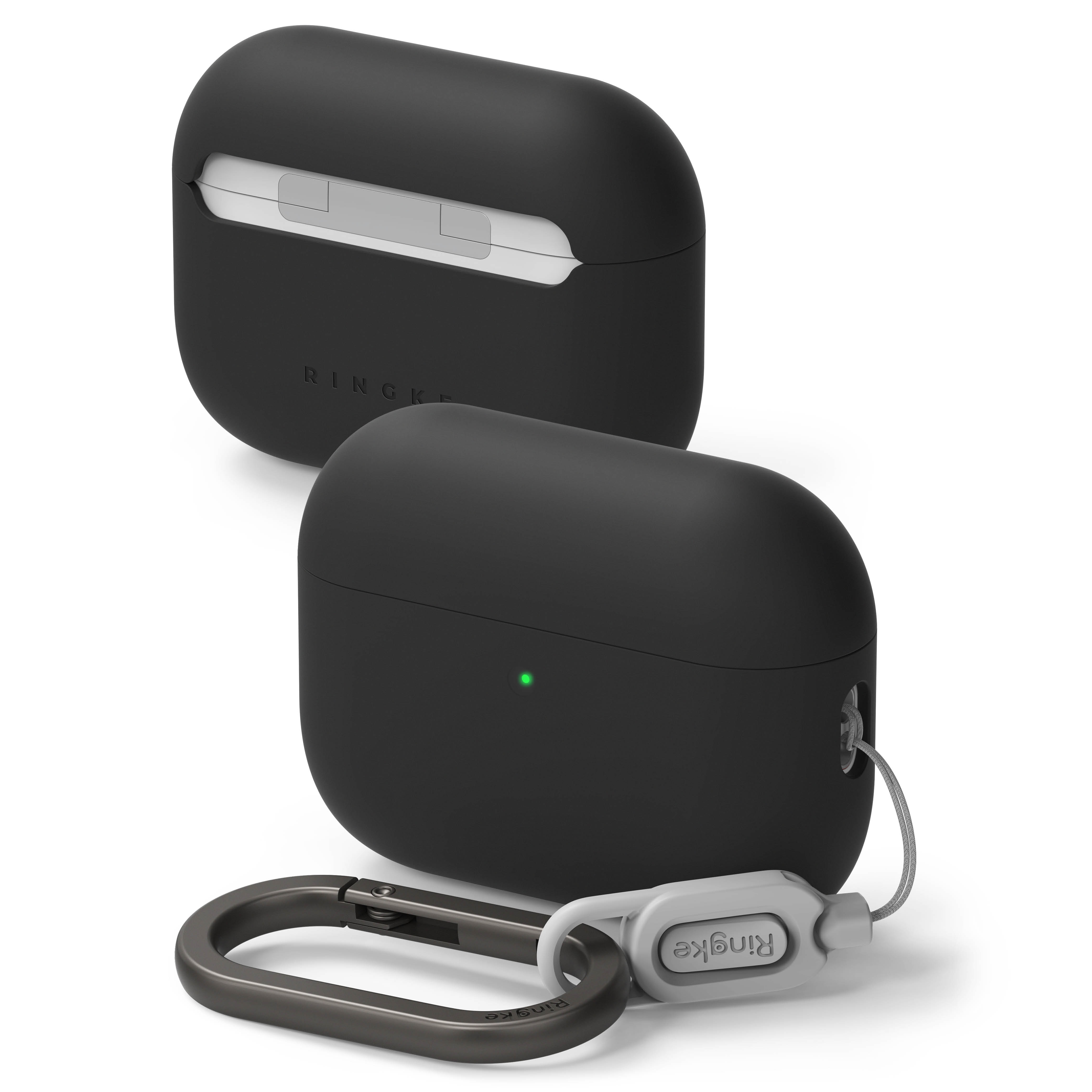 Apple AirPods Pro 3 Silikonskal, svart