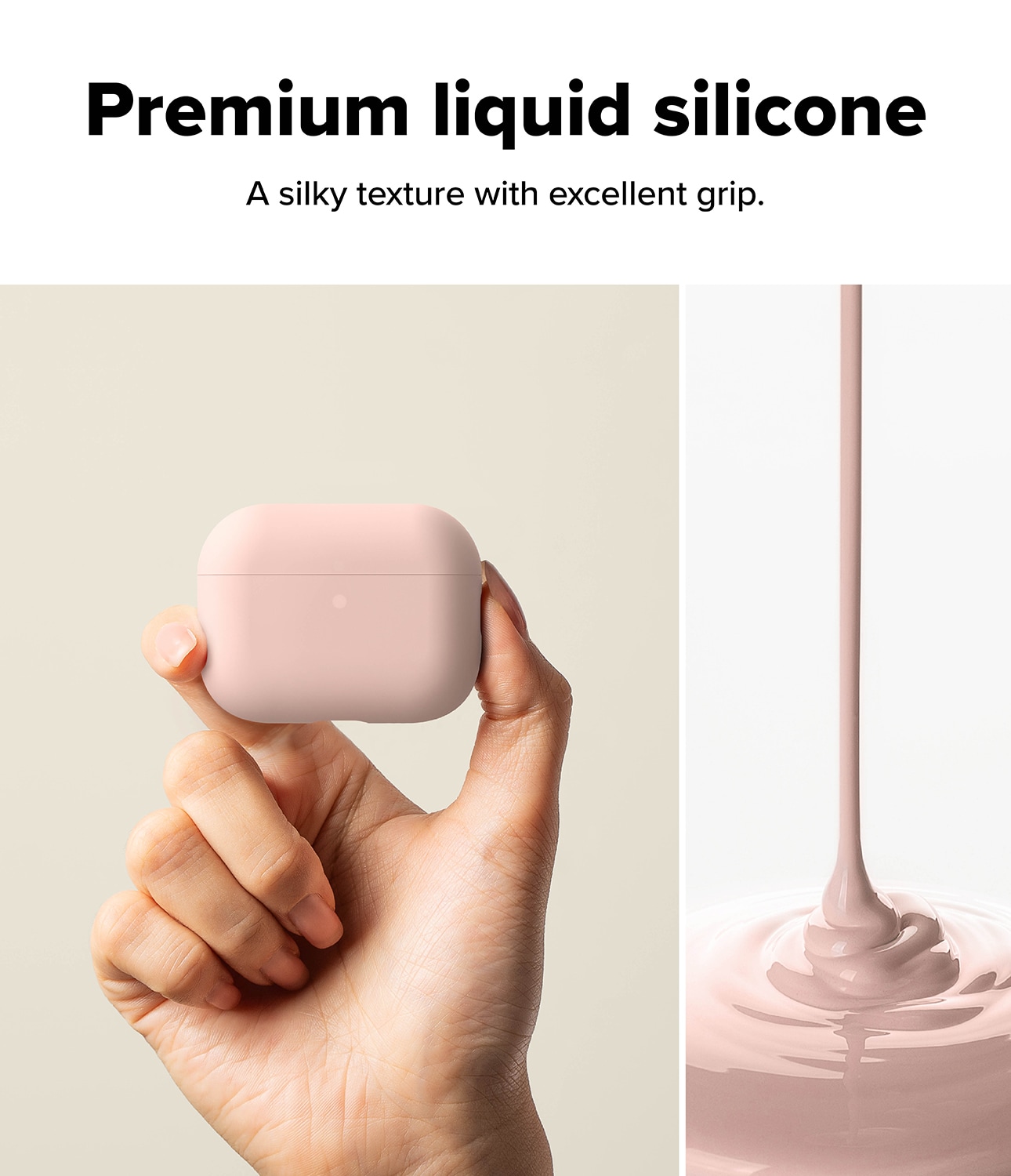 Apple AirPods Pro 3 Silikonskal, Pink