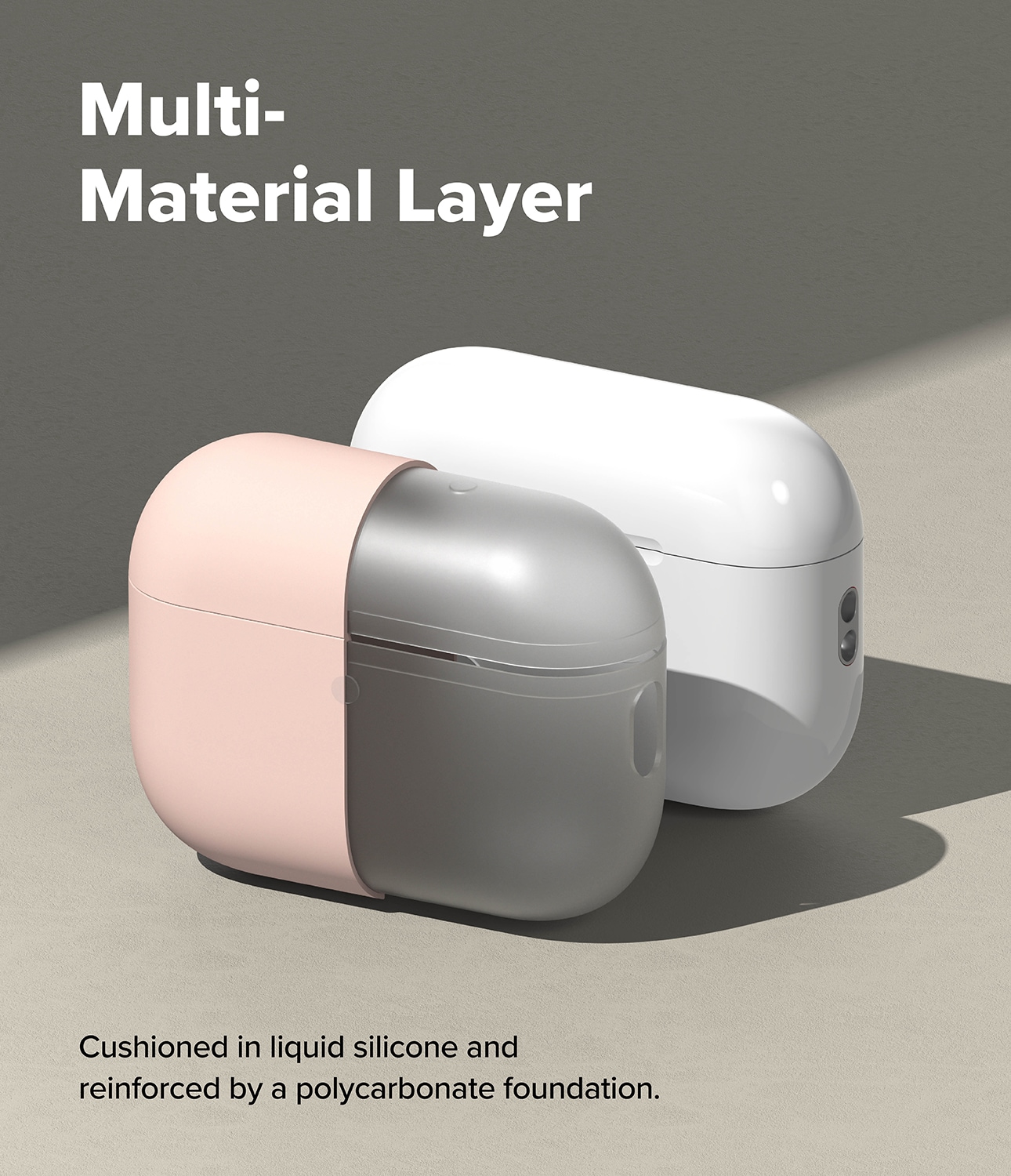 Apple AirPods Pro 3 Silikonskal, Pink