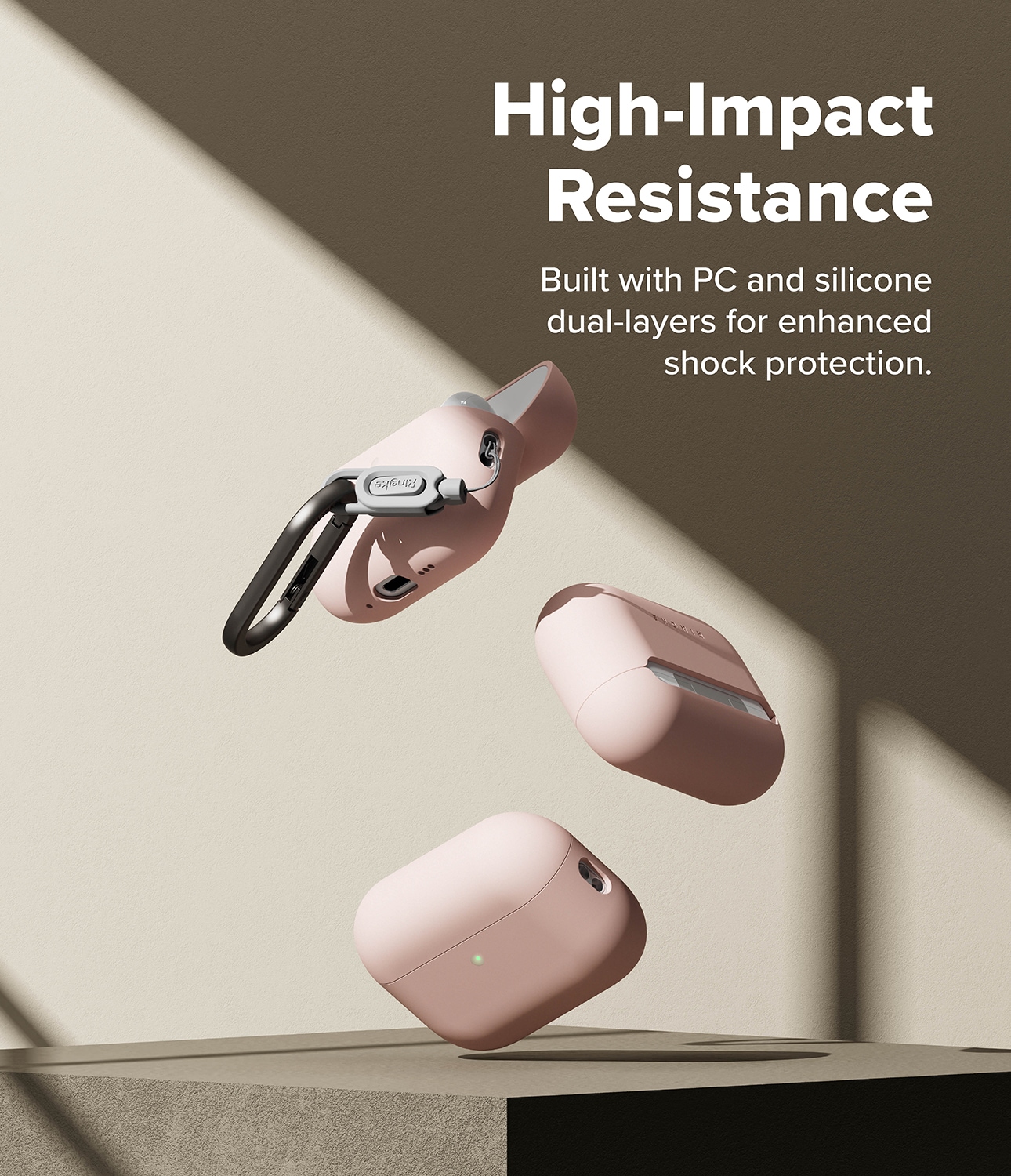 Apple AirPods Pro 3 Silikonskal, Pink