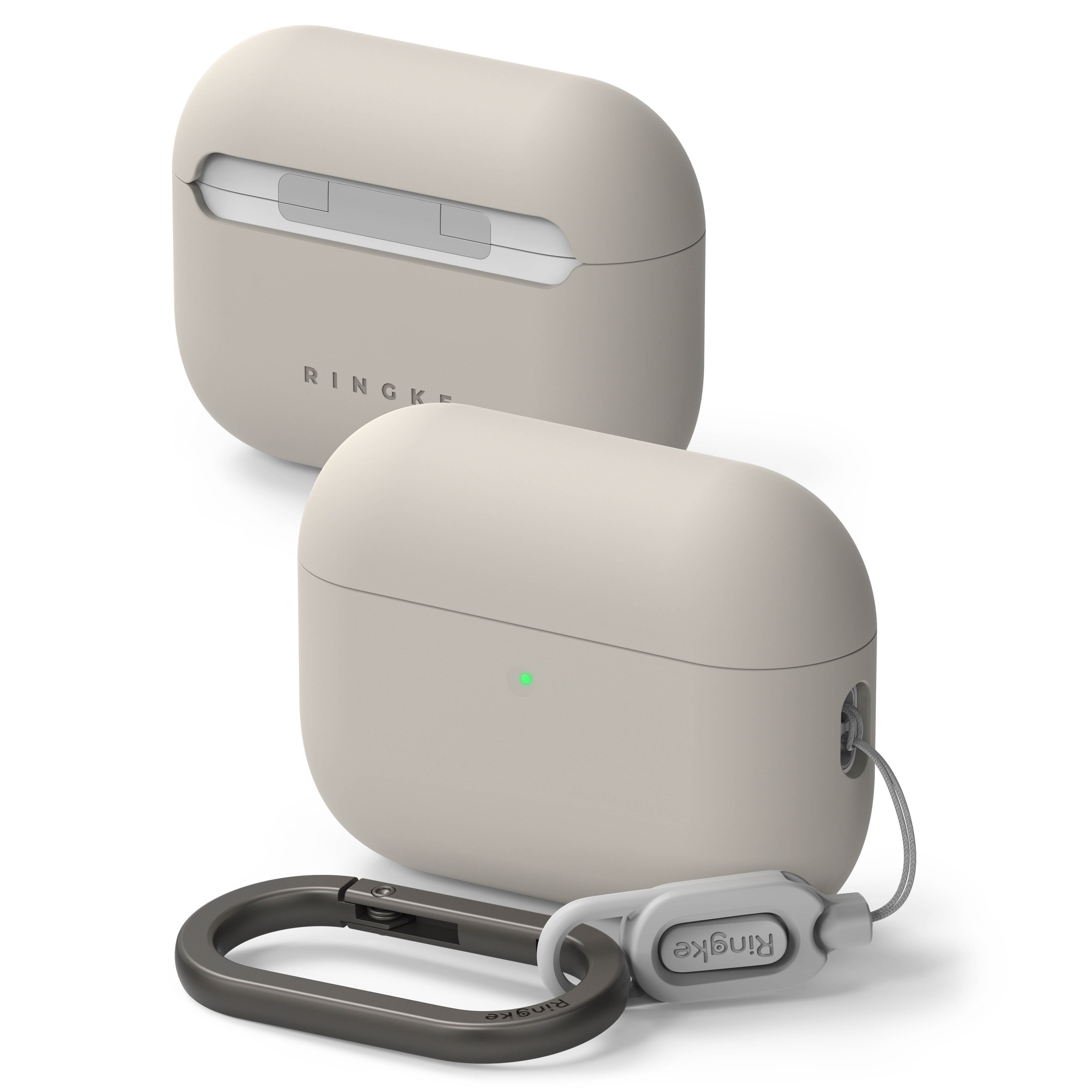 Apple AirPods Pro 3 Silikonskal, Stone