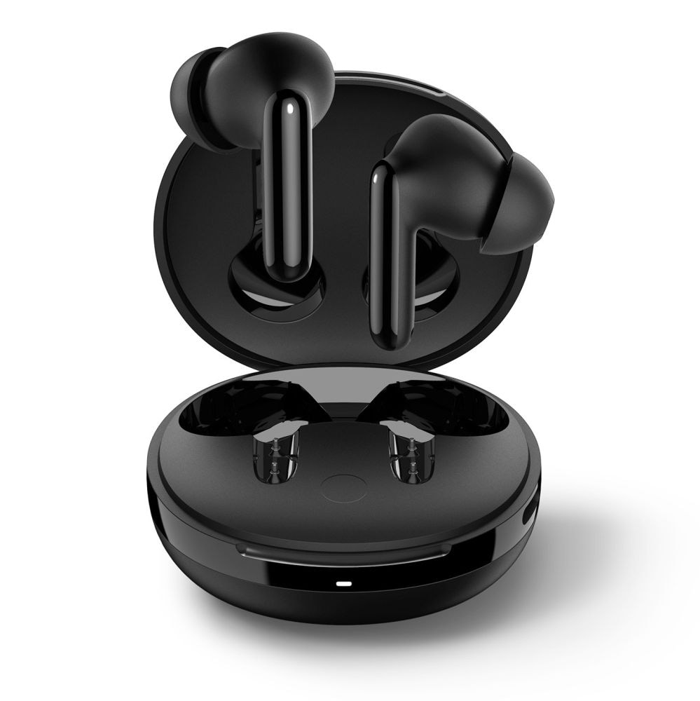 Trådlösa ANC Hörlurar In-ear, Svart