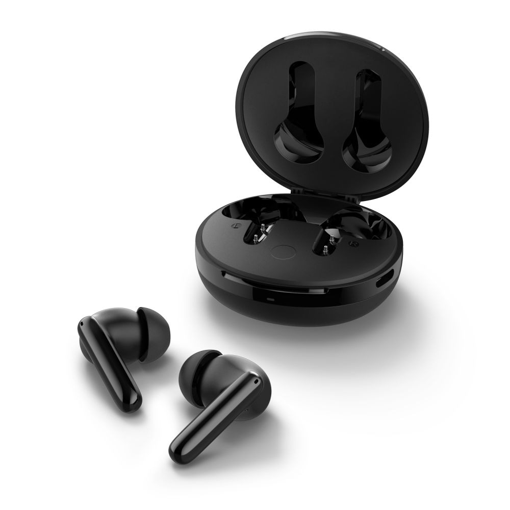 Trådlösa ANC Hörlurar In-ear, Svart
