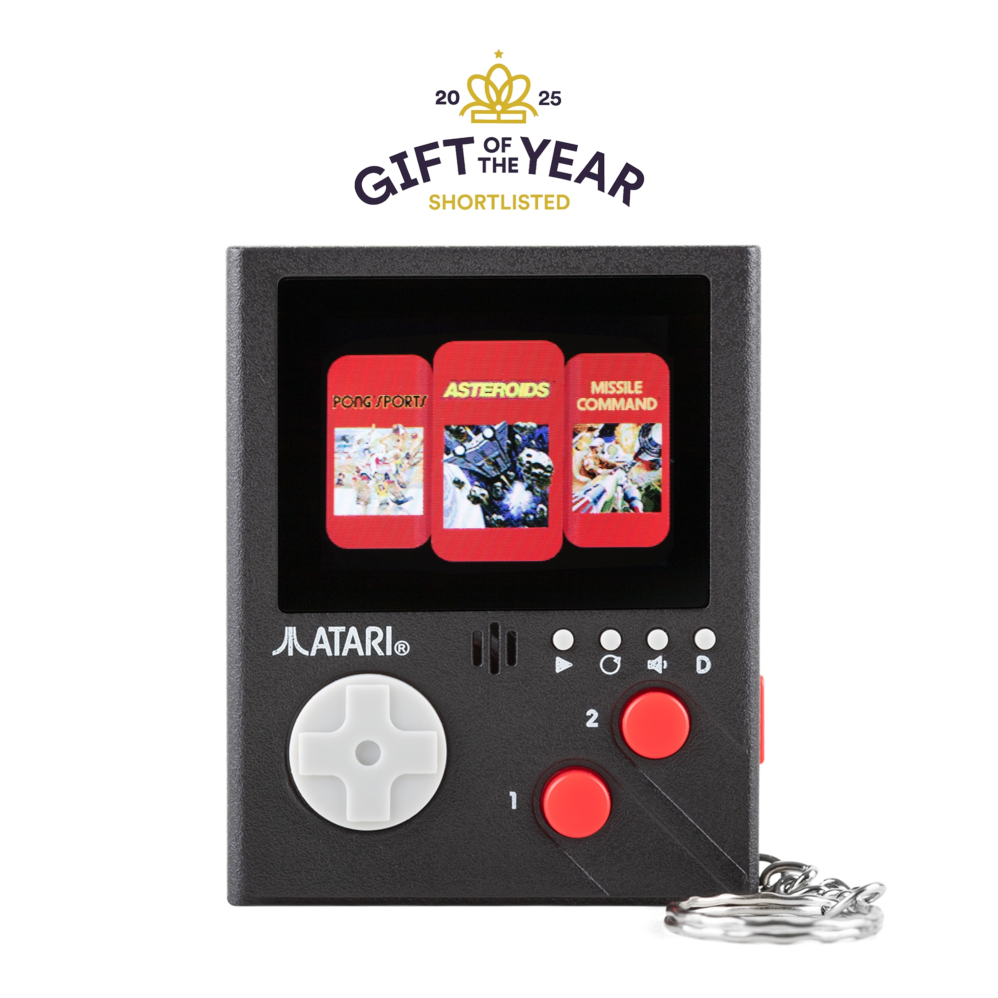 Mini Spelkonsol Arcade Nyckelring