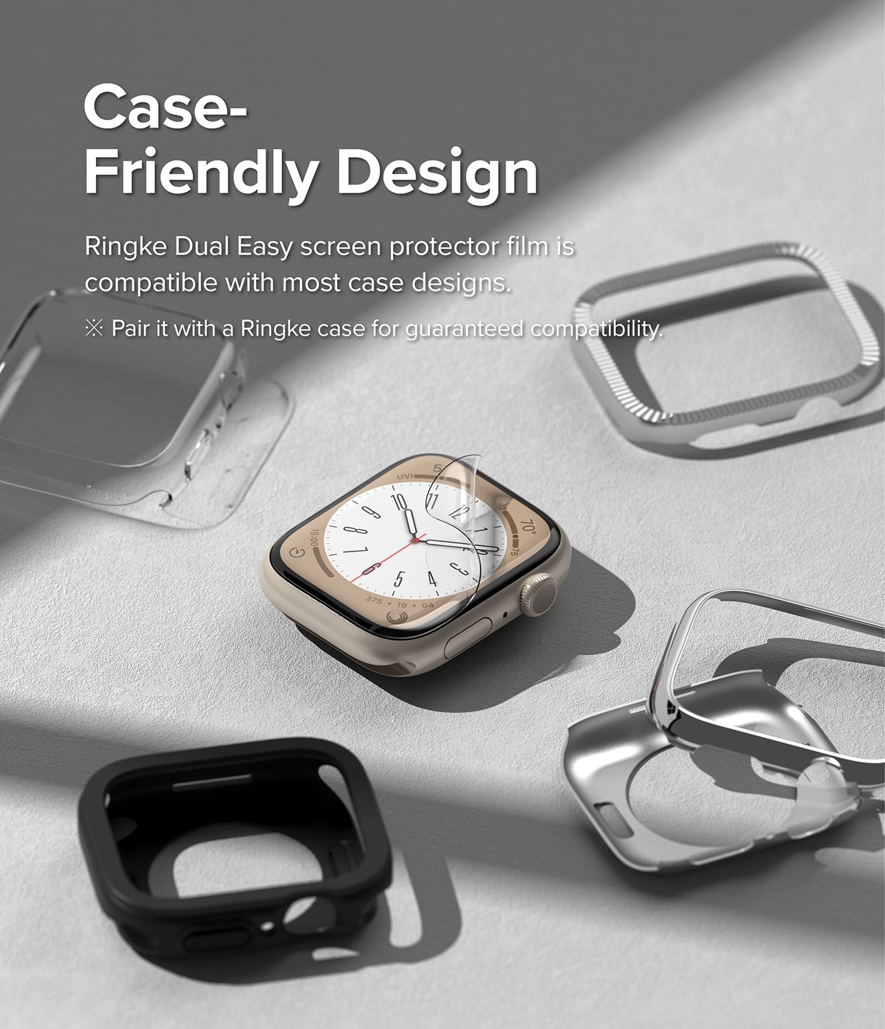 Apple Watch SE 40mm Skärmskydd skyddsfilm - Dual Easy (3-pack)