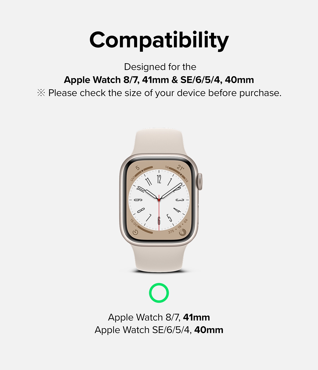 Apple Watch 40mm Skärmskydd skyddsfilm - Dual Easy (3-pack)