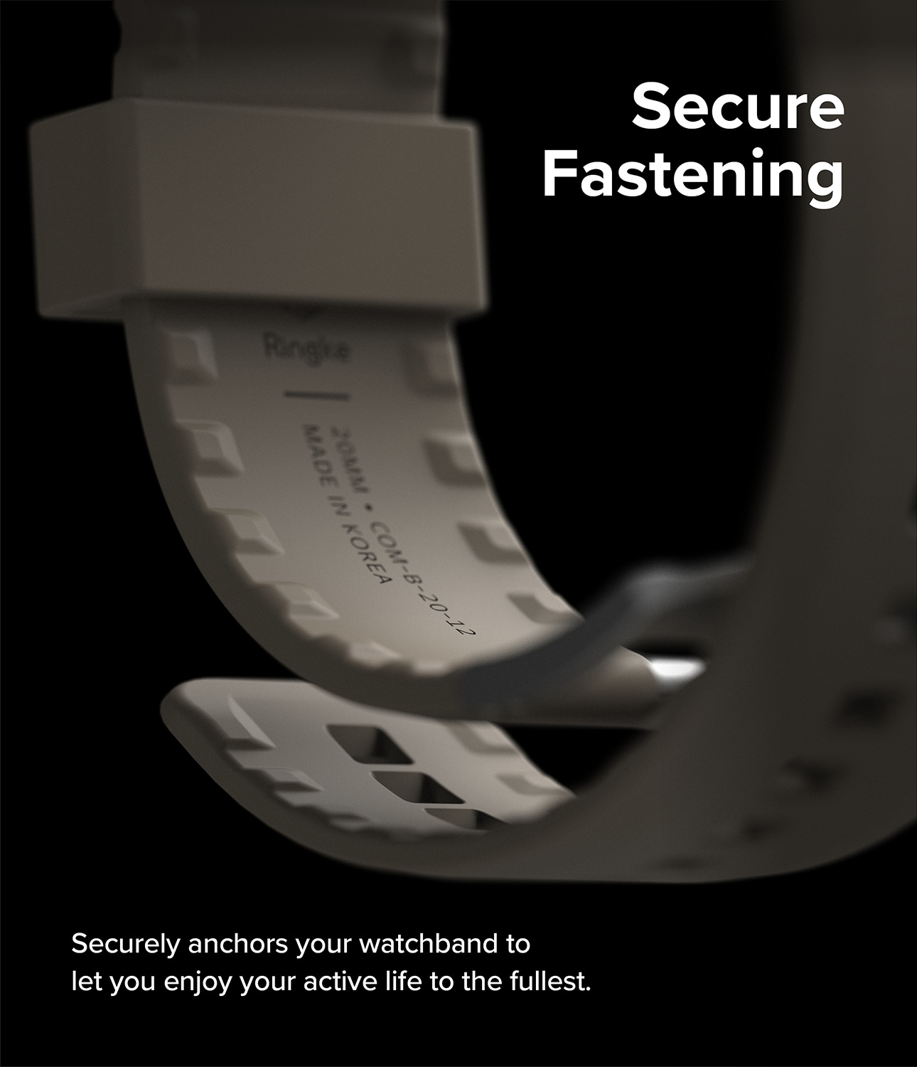 Apple Watch Ultra 49mm 3rd Gen Armband Rubber One Bold Grå