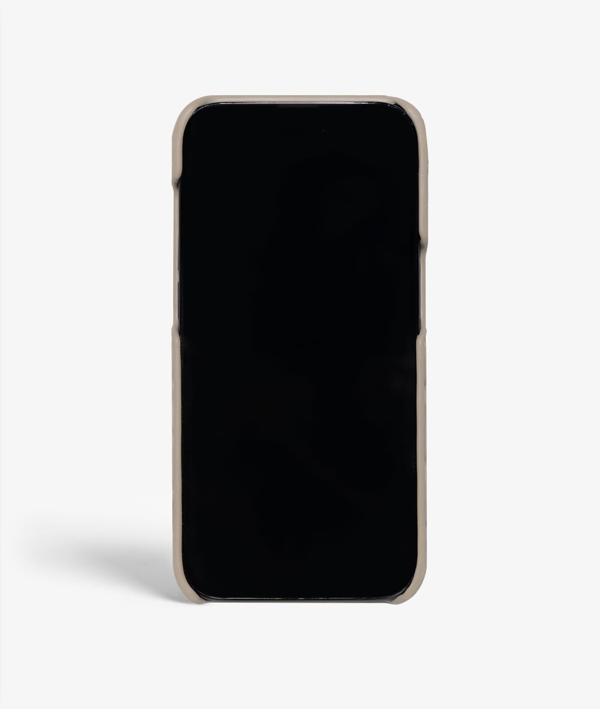 iPhone 13 Pro Skal Small Croco Grå