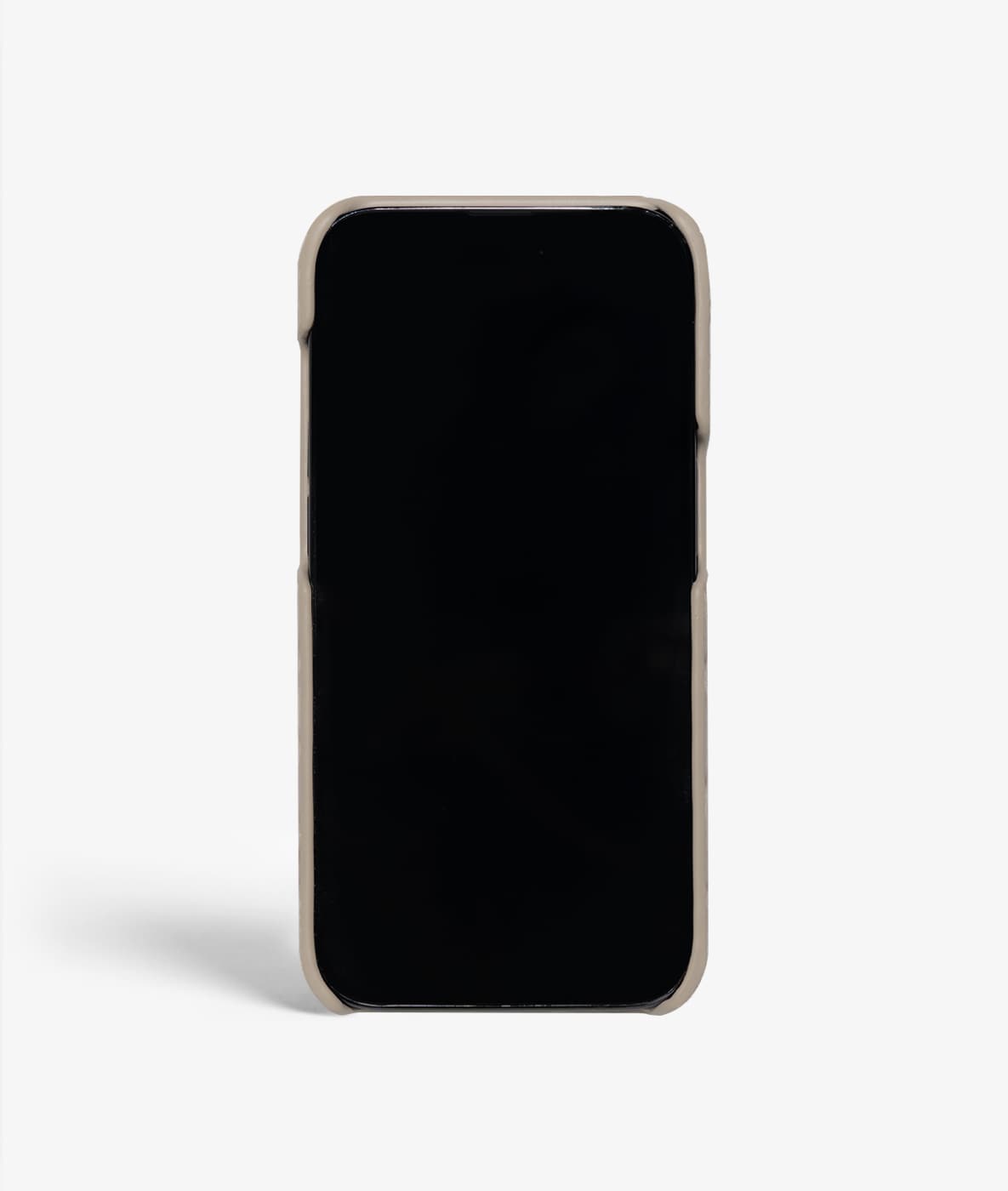 iPhone 14 Pro Skal Small Croco Grå