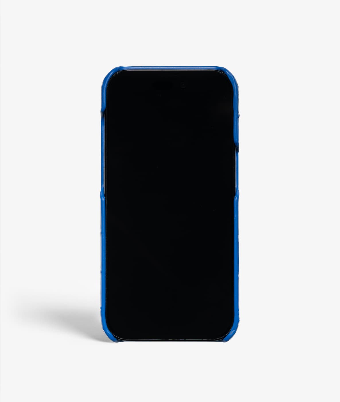 iPhone 14 Pro Skal Croco Blå