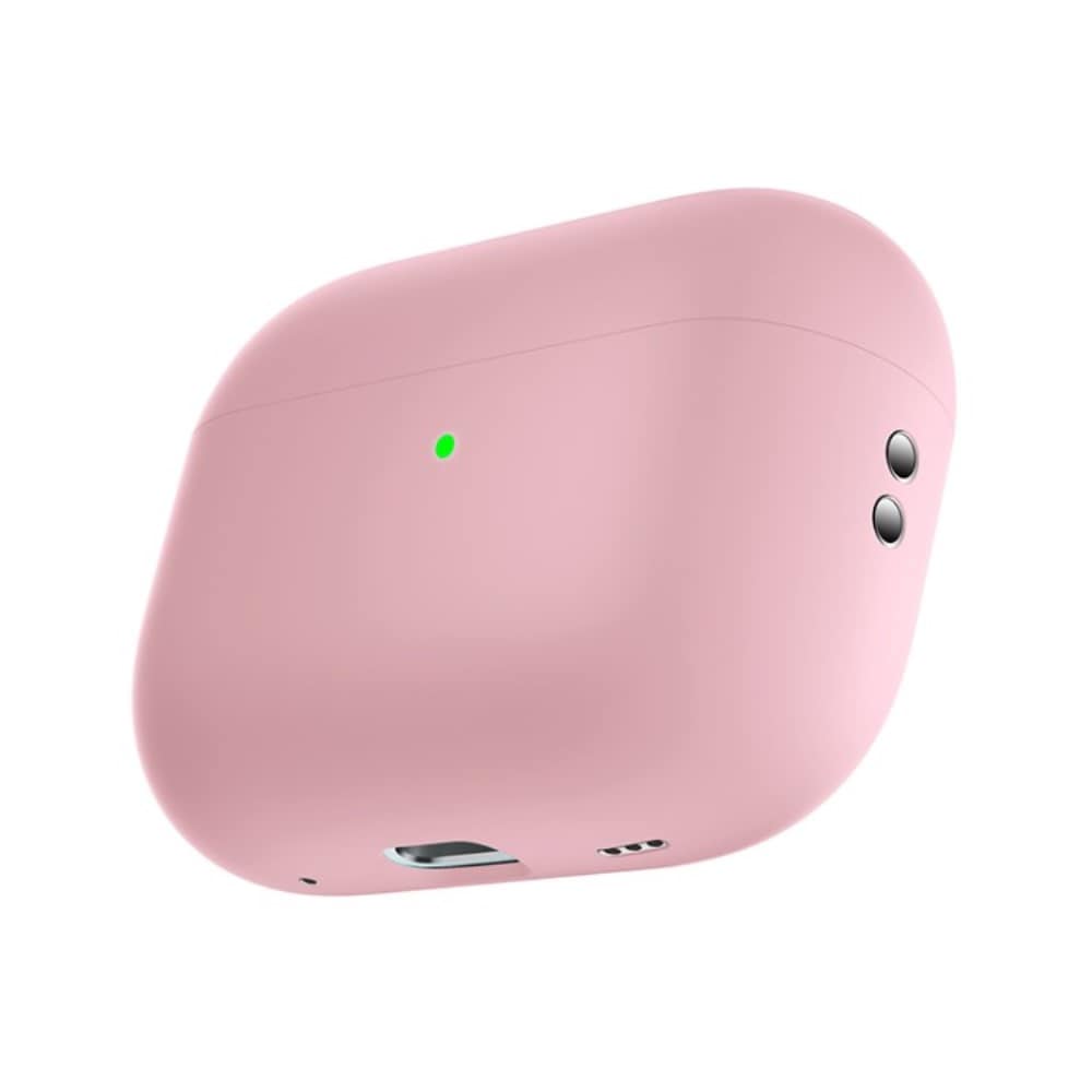 AirPods Pro 2 Tunt silikonskal, rosa